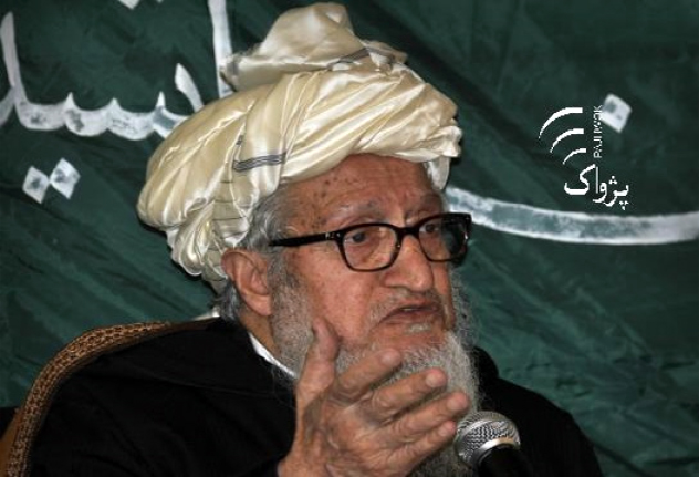 معاش و امتيازات حضرت صبغت الله مجددى در مشرانو جرگه قطع شد